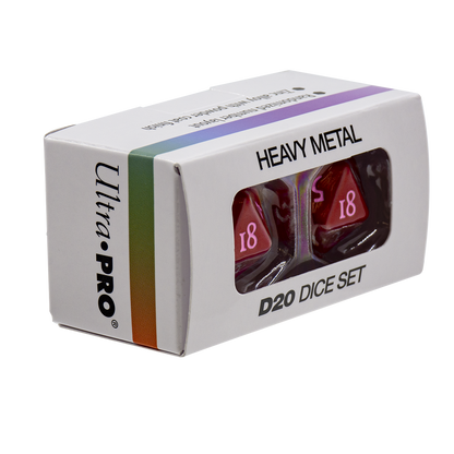 Vivid Heavy Metal Dice | Ultra PRO International