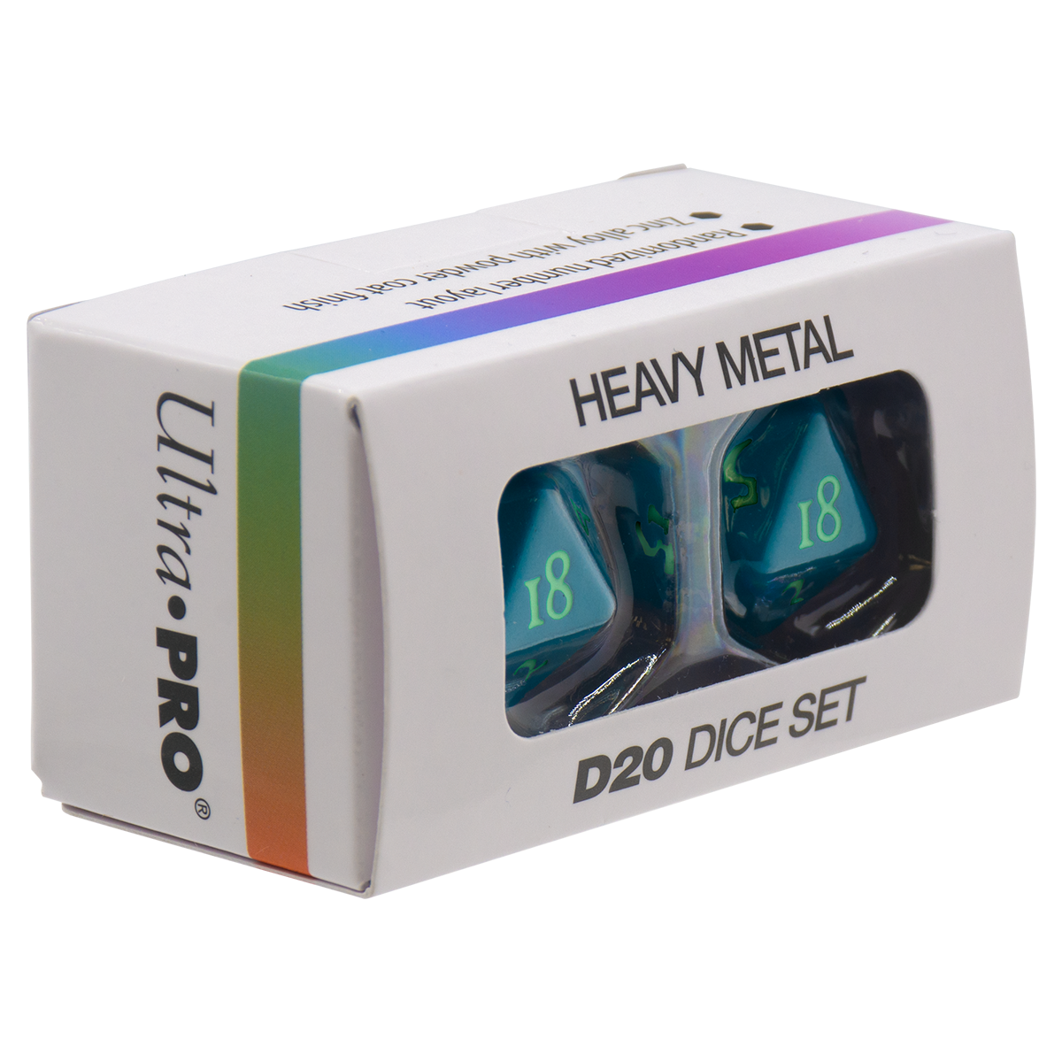 Vivid Heavy Metal Dice | Ultra PRO International