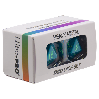 Vivid Heavy Metal Dice | Ultra PRO International