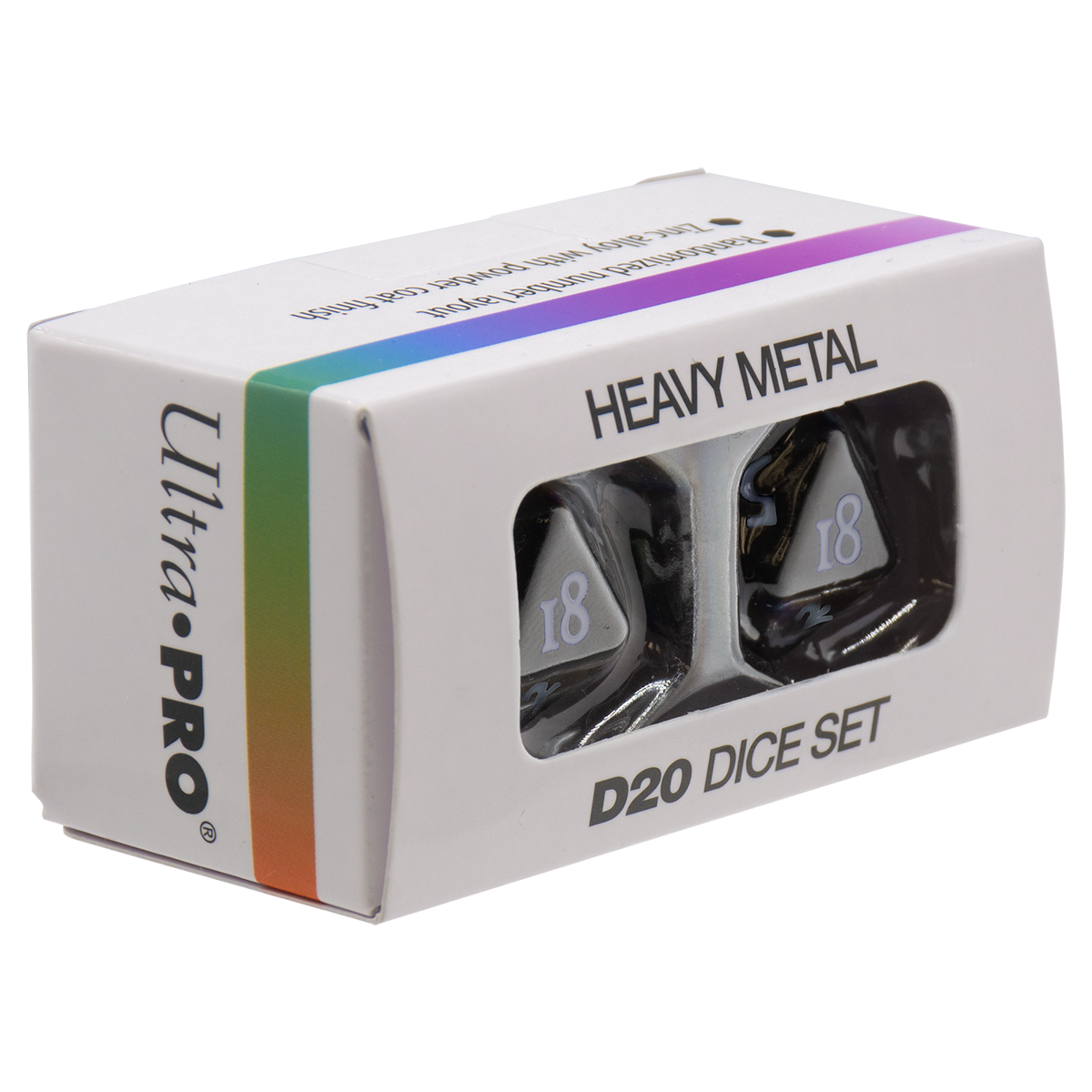 Vivid Heavy Metal Dice | Ultra PRO International