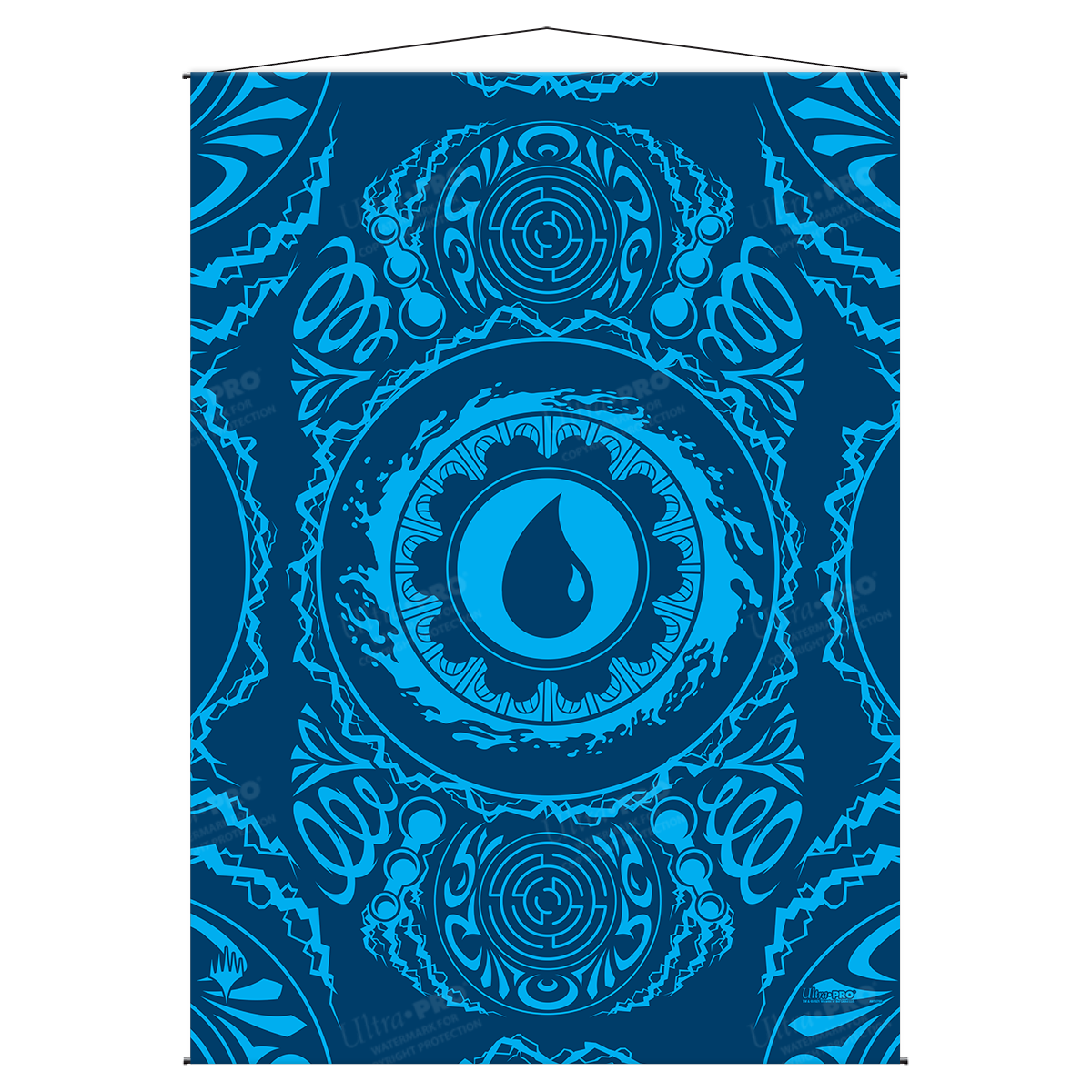 Mana 7 Island Wall Scroll for Magic: The Gathering | Ultra PRO International