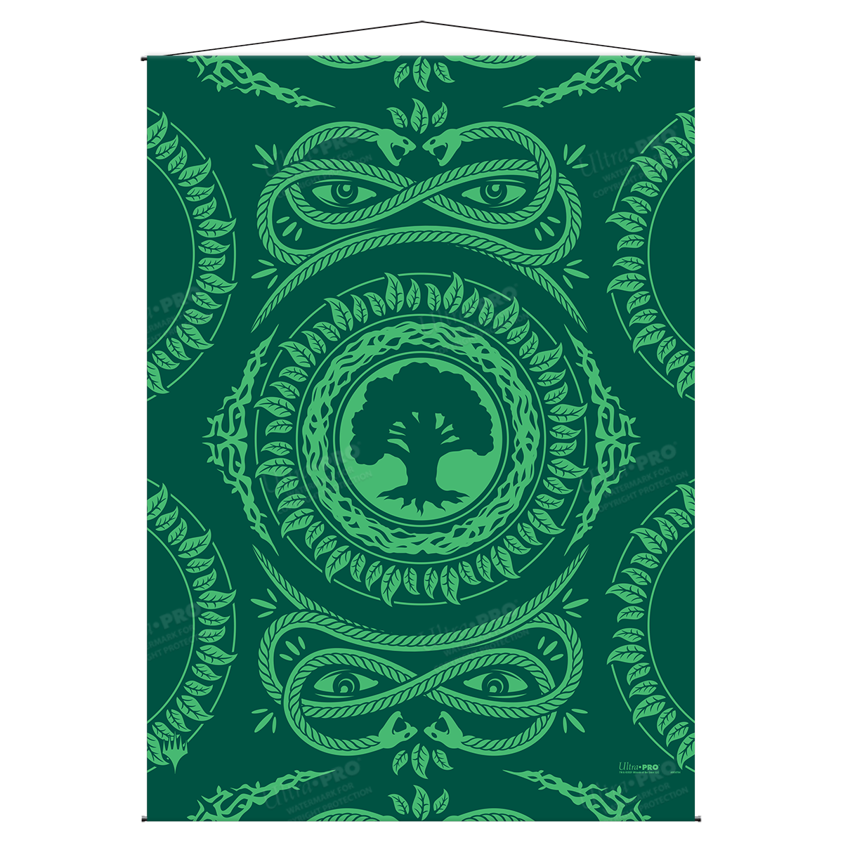 Mana 7 Forest Wall Scroll for Magic: The Gathering | Ultra PRO International