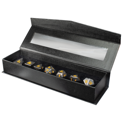 Heavy Metal Spelljammer Realmspace RPG Dice Set (7ct) for Dungeons & Dragons | Ultra PRO International