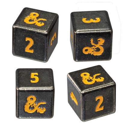 Heavy Metal Spelljammer Realmspace D6 Dice Set (4ct) for Dungeons & Dragons | Ultra PRO International