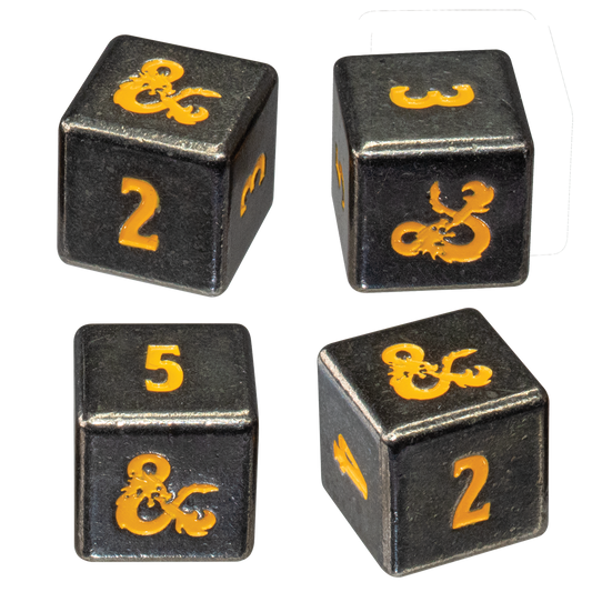 Heavy Metal Spelljammer Realmspace D6 Dice Set (4ct) for Dungeons & Dragons | Ultra PRO International