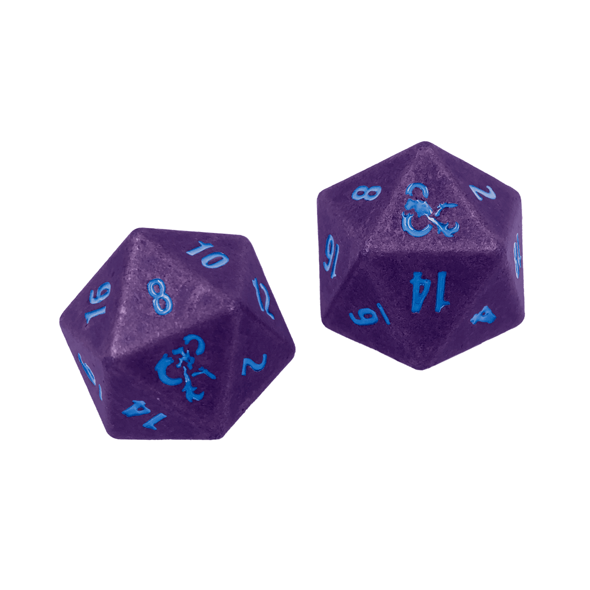 Phandelver and Below: The Shattered Obelisk Underdark Heavy Metal D20 Dice Set (2ct) for Dungeons & Dragons | Ultra PRO International