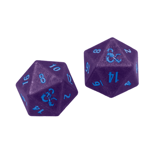 Phandelver and Below: The Shattered Obelisk Underdark Heavy Metal D20 Dice Set (2ct) for Dungeons & Dragons | Ultra PRO International