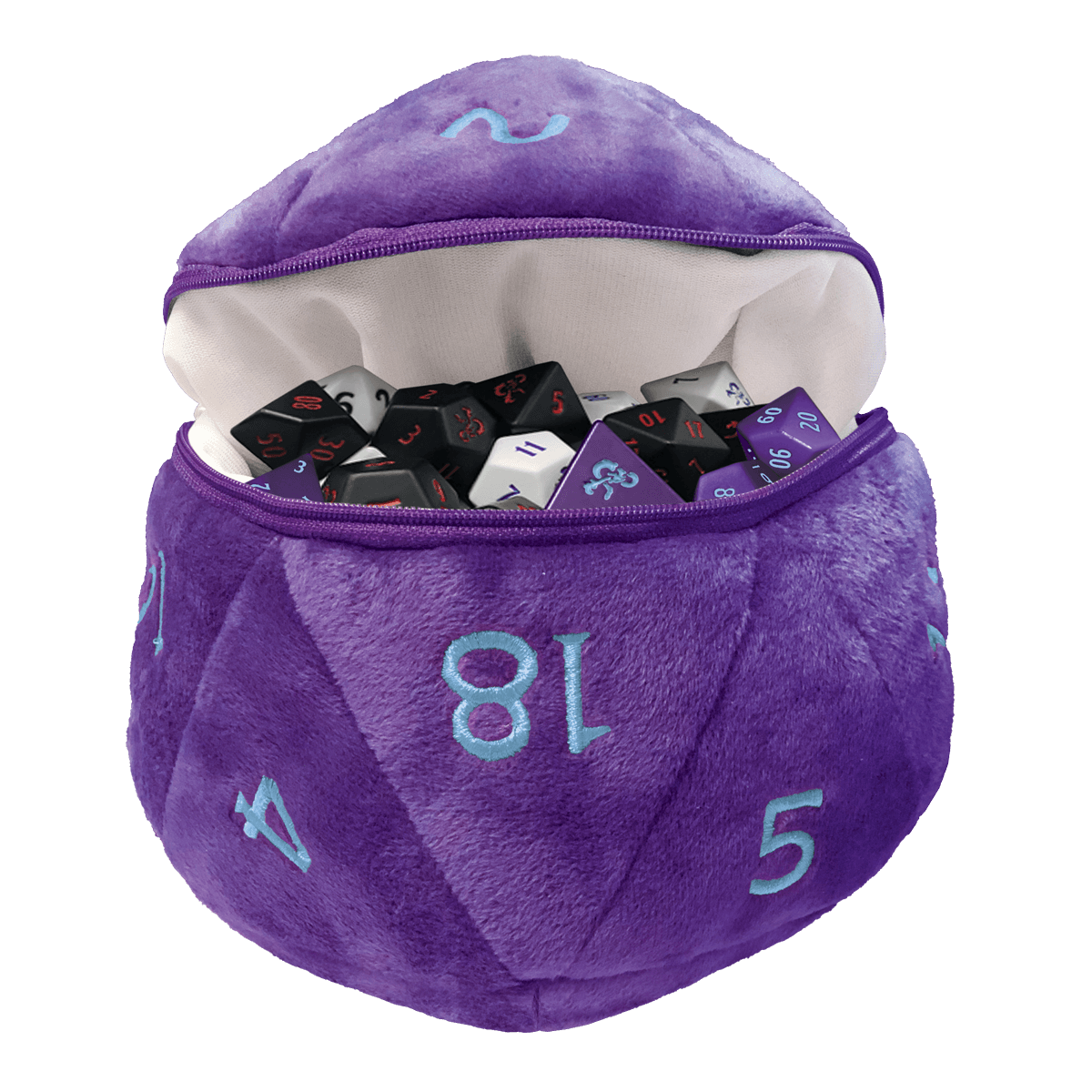 Phandelver and Below: The Shattered Obelisk Underdark D20 Plush Dice Bag for Dungeons & Dragons | Ultra PRO International
