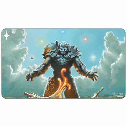 March of the Machine: The Aftermath Playmat Karn, Legacy Reforged for Magic: The Gathering