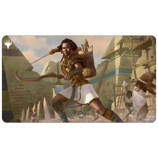 March of the Machine: The Aftermath Playmat Samut, Vizier of Naktamun for Magic: The Gathering