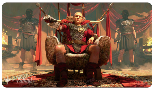 Fallout Caesar, Legion’s Emperor Standard Gaming Playmat for Magic: The Gathering | Ultra PRO International