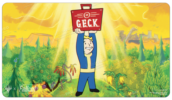 MTG fallout 世界のるつぼ　プレイマット Amazon.co.jp: MTG Ultra Pro プレイマット Fallout 世界の
