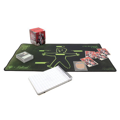 mtg card inventory Fallout Inventory Management Black Stitched Standard Gaming Playmat for Magic: The Gathering