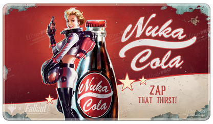 Fallout® Nuka-Cola Pinup Holofoil Standard Gaming Playmat for Magic: The Gathering | Ultra PRO International
