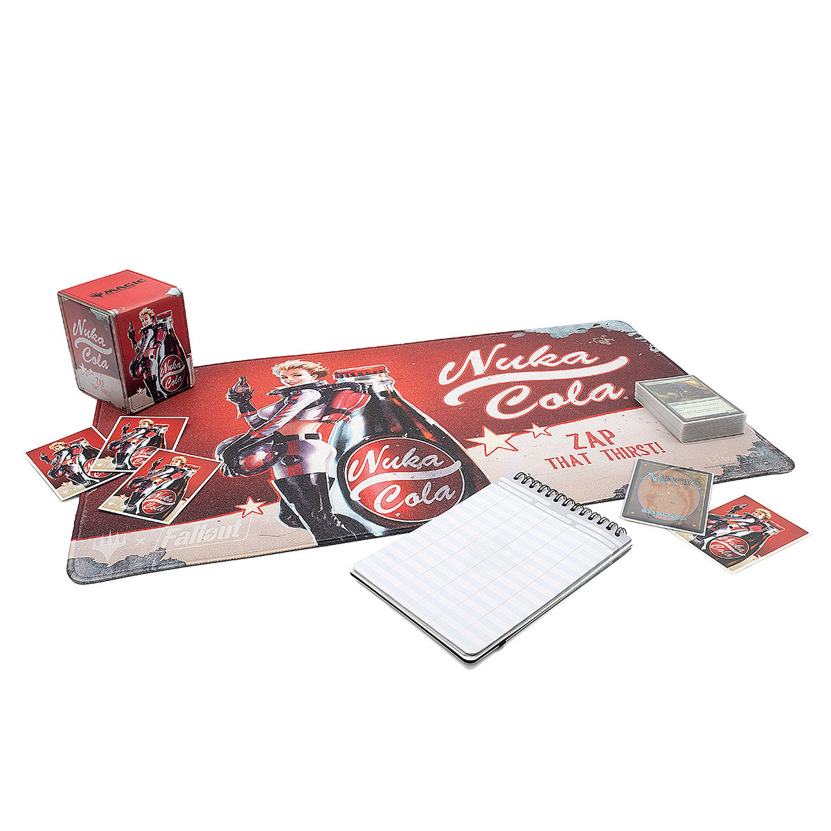 Fallout® Nuka Cola Pinup Holofoil Standard Gaming Playmat for Magic: The Gathering
