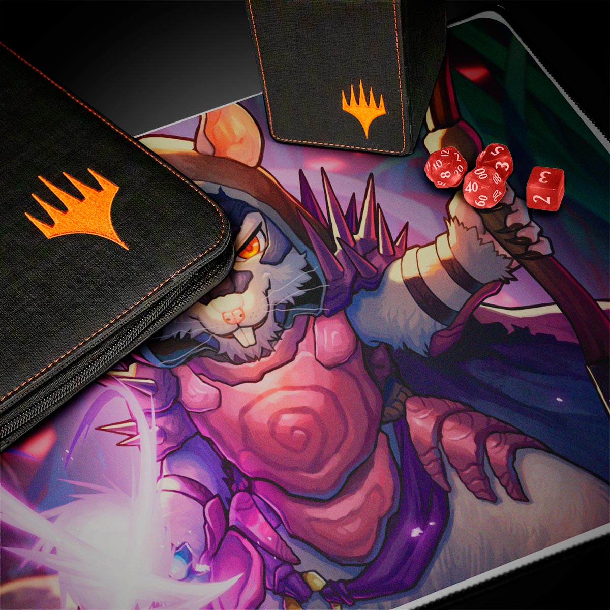 Bloomburrow Vren, the Relentless Print on Demand Playmat for Magic: The Gathering Lifestyle