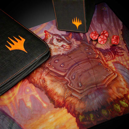 Bloomburrow Hugs, Grisly Guardian Print on Demand Playmat for Magic: The Gathering Lifestyle