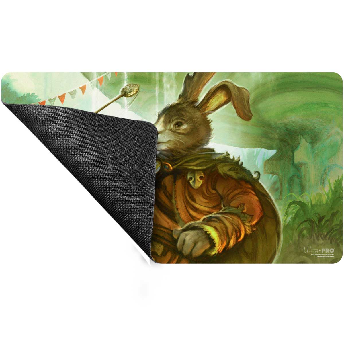 Bloomburrow Finneas, Ace Archer Print on Demand Playmat for Magic: The Gathering Back