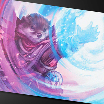 Bloomburrow Alania, Divergent Storm Print on Demand Playmat for Magic: The Gathering Close Up