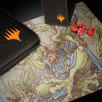 Bloomburrow Helga, Skittish Seer Print on Demand Playmat for Magic: The Gathering Lifestyle