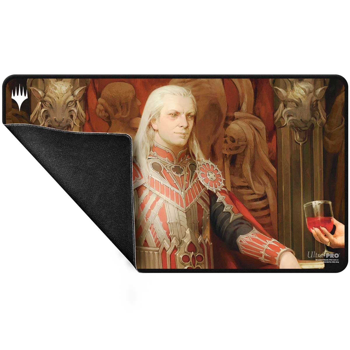 Innistrad Remastered Edgar Markov Black Stitched Playmat for Magic: The Gathering Back | Ultra PRO International