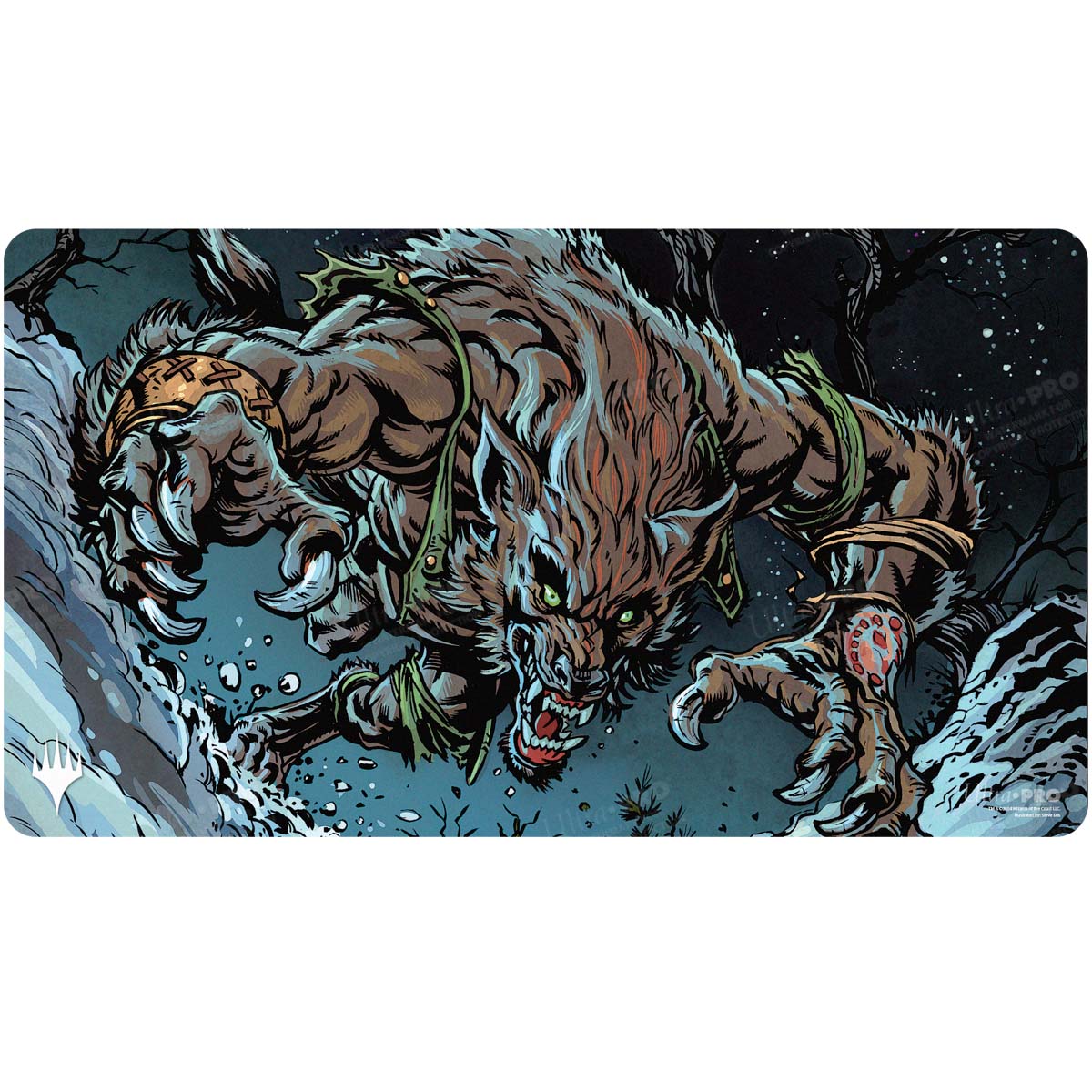 Innistrad Remastered Huntmaster of the Fells / Ravager of the Fells Double-Sided Playmat for Magic: The Gathering Front B | Ultra PRO International