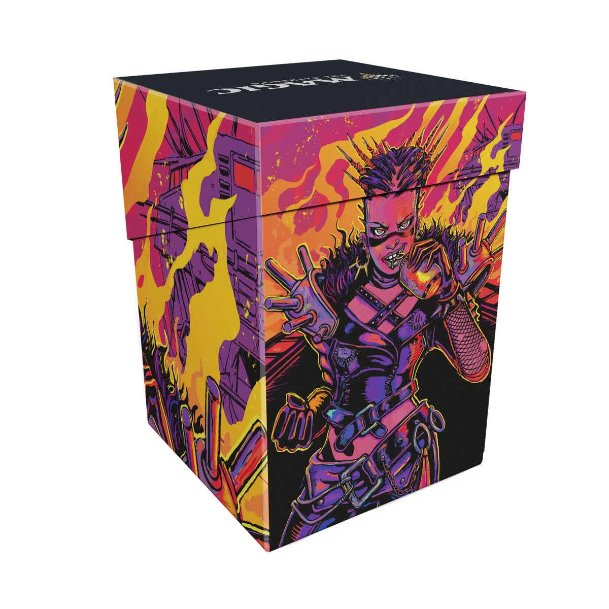 Aetherdrift Far Fortune, End Boss 100+ Deck Box for Magic: The Gathering Back