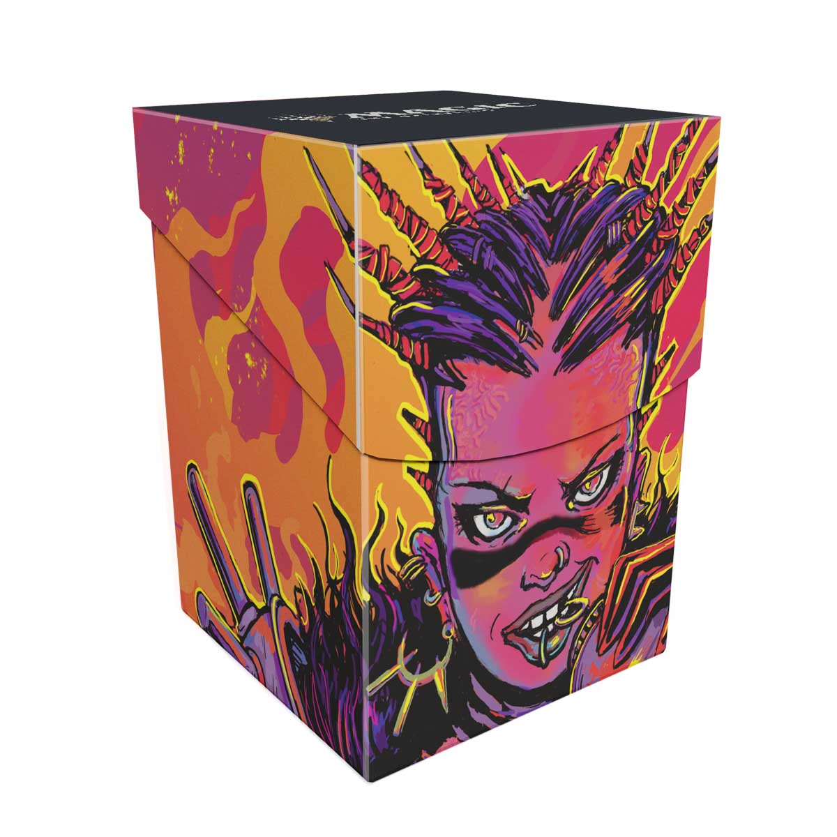 Aetherdrift Far Fortune, End Boss 100+ Deck Box for Magic: The Gathering Front