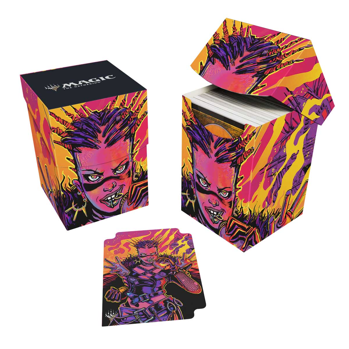 Aetherdrift Far Fortune, End Boss 100+ Deck Box for Magic: The Gathering Group