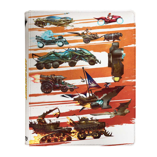 Aetherdrift Finish Line Bundle Key Art 9-Pocket Premium Zippered PRO-Binder for Magic: The Gathering Front