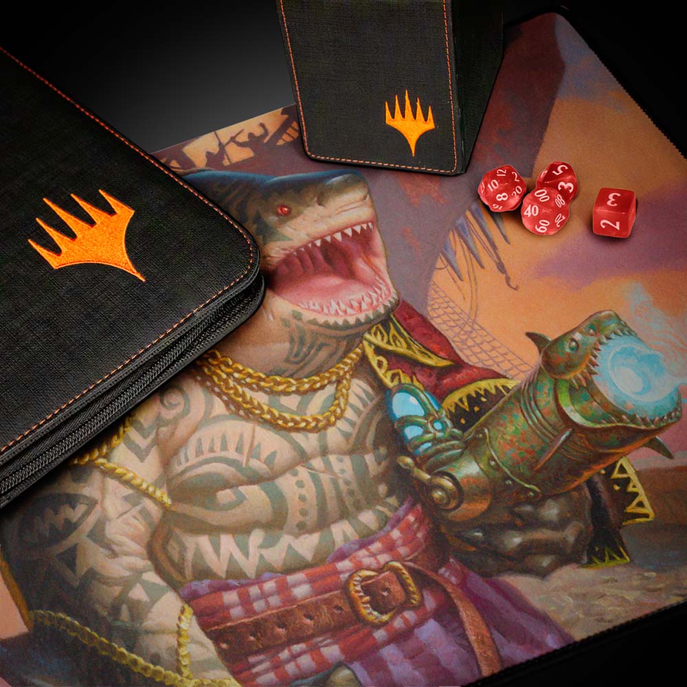 Aetherdrift Captain Howler, Sea Scourge Playmat for Magic: The Gathering Lifestyle