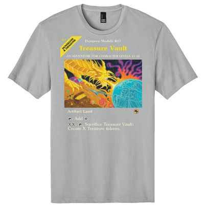 Adventures in the Forgotten Realms Treasure Vault T-shirt for Dungeons & Dragons