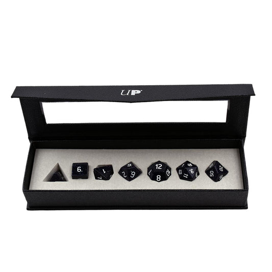 Gemstone Blue Sandstone RPG Dice Set (7ct) | Ultra PRO International