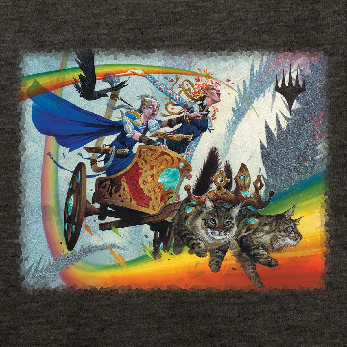 March of the Machine Inga and Esika T-Shirt for Magic: The Gathering Art