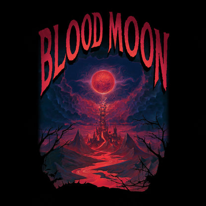 Wilds of Eldraine Blood Moon Zip-Up Hoodie for Magic: The Gathering