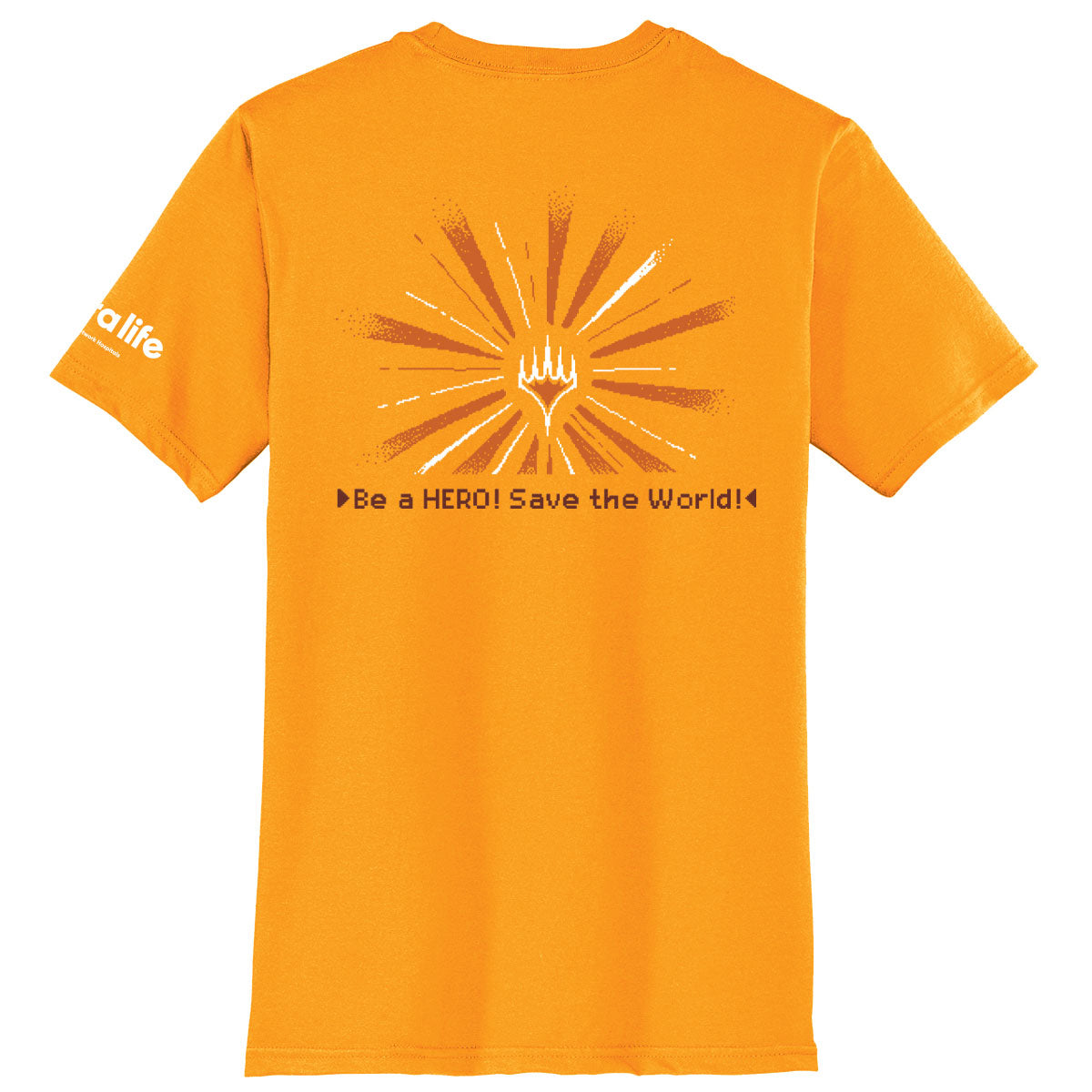 Extra Life Charity 2024 T-Shirt in Gold