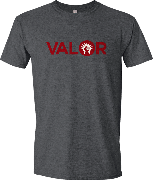 Guild Word Boros VALOR Men's T-Shirt for Magic: The Gathering