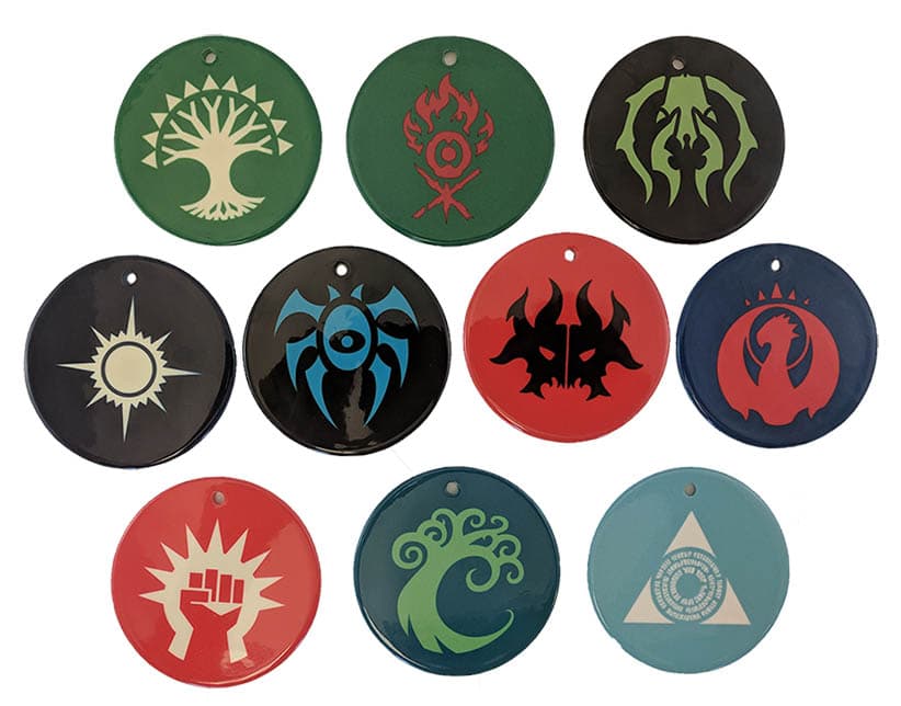 Guild Symbol Ceramic Ornaments for Magic: The Gathering