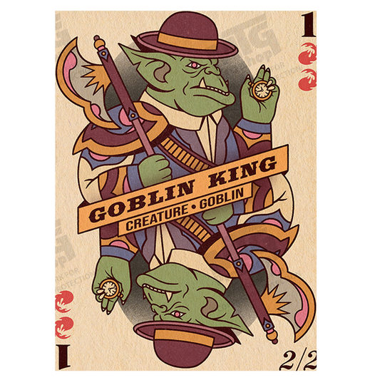 Secret Lair Spring Superdrop Poster - Goblin King for Magic: The Gathering
