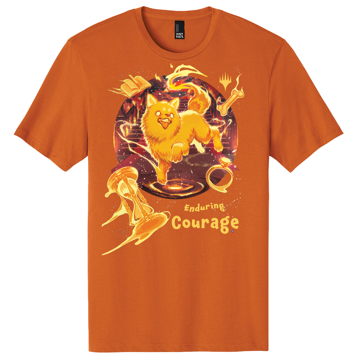 Duskmourn Enduring Courage Printed Graphic Tee for Magic: The Gathering