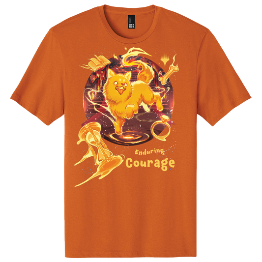 Duskmourn Enduring Courage Printed Graphic Tee for Magic: The Gathering