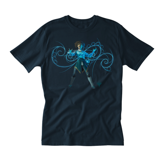 Duskmourn Commander Zimone Printed Graphic Tee for Magic: The Gathering Men's