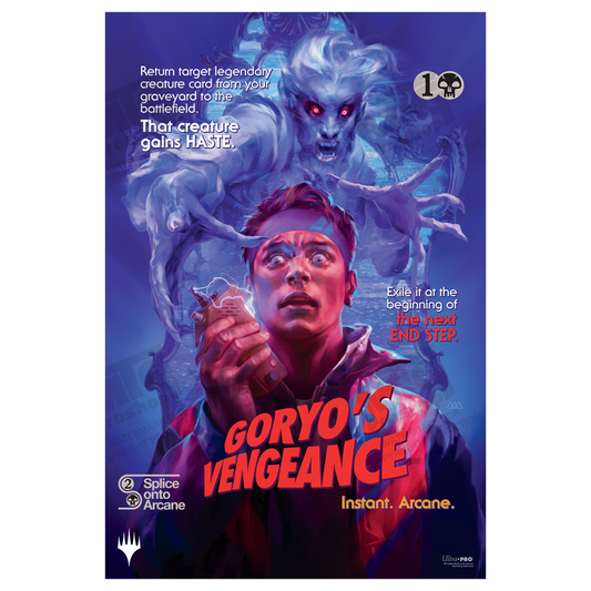 Duskmourn Goryo's Vengeance Poster for Magic: The Gathering