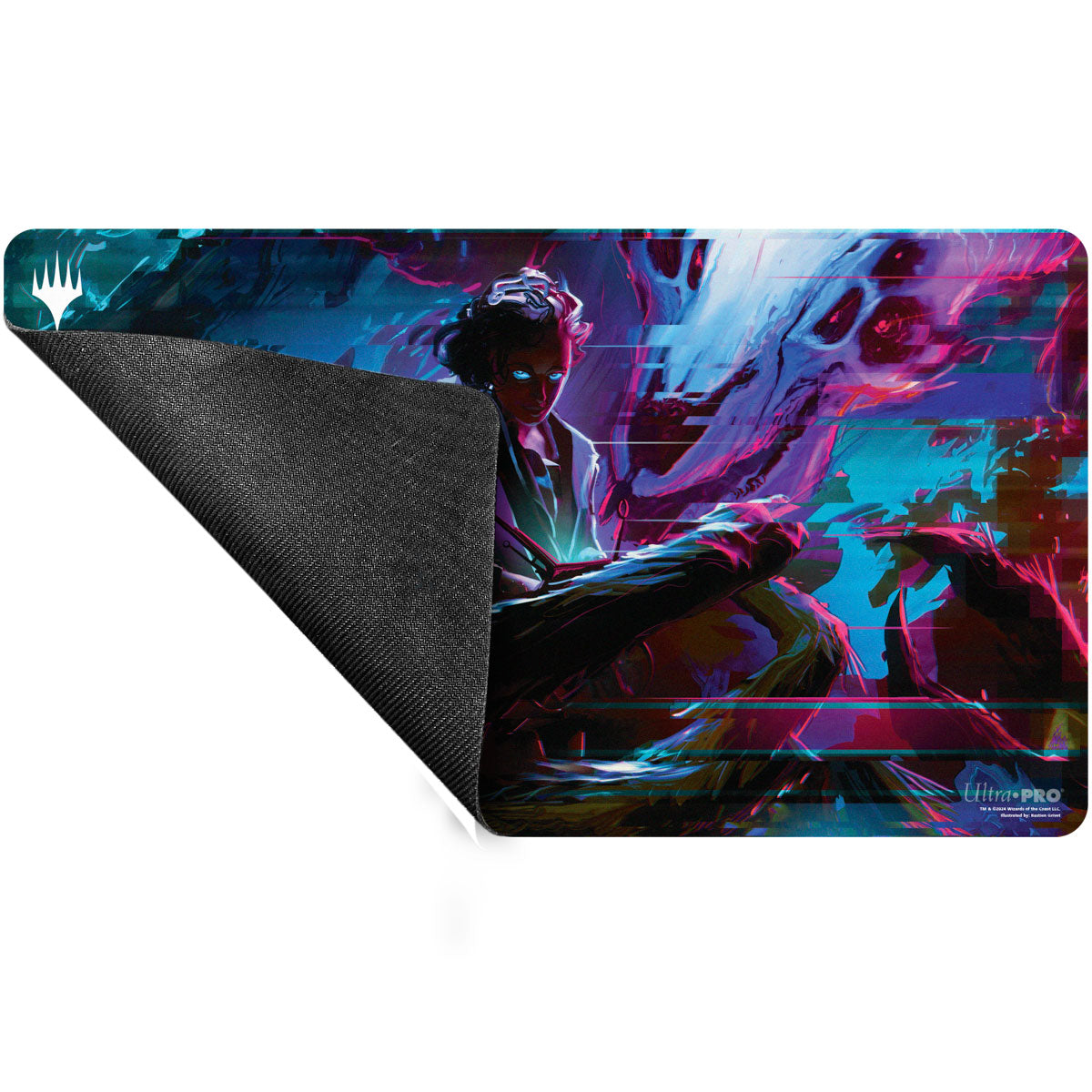 Duskmourn Demonic Counsel Playmat for Magic: The Gathering