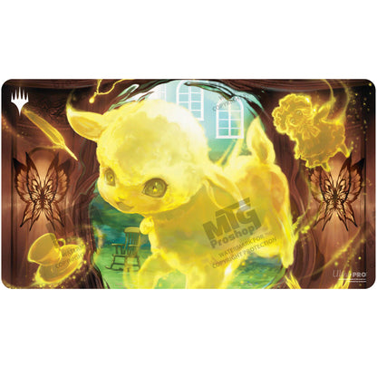 Duskmourn Enduring Innocence Playmat for Magic: The Gathering Front