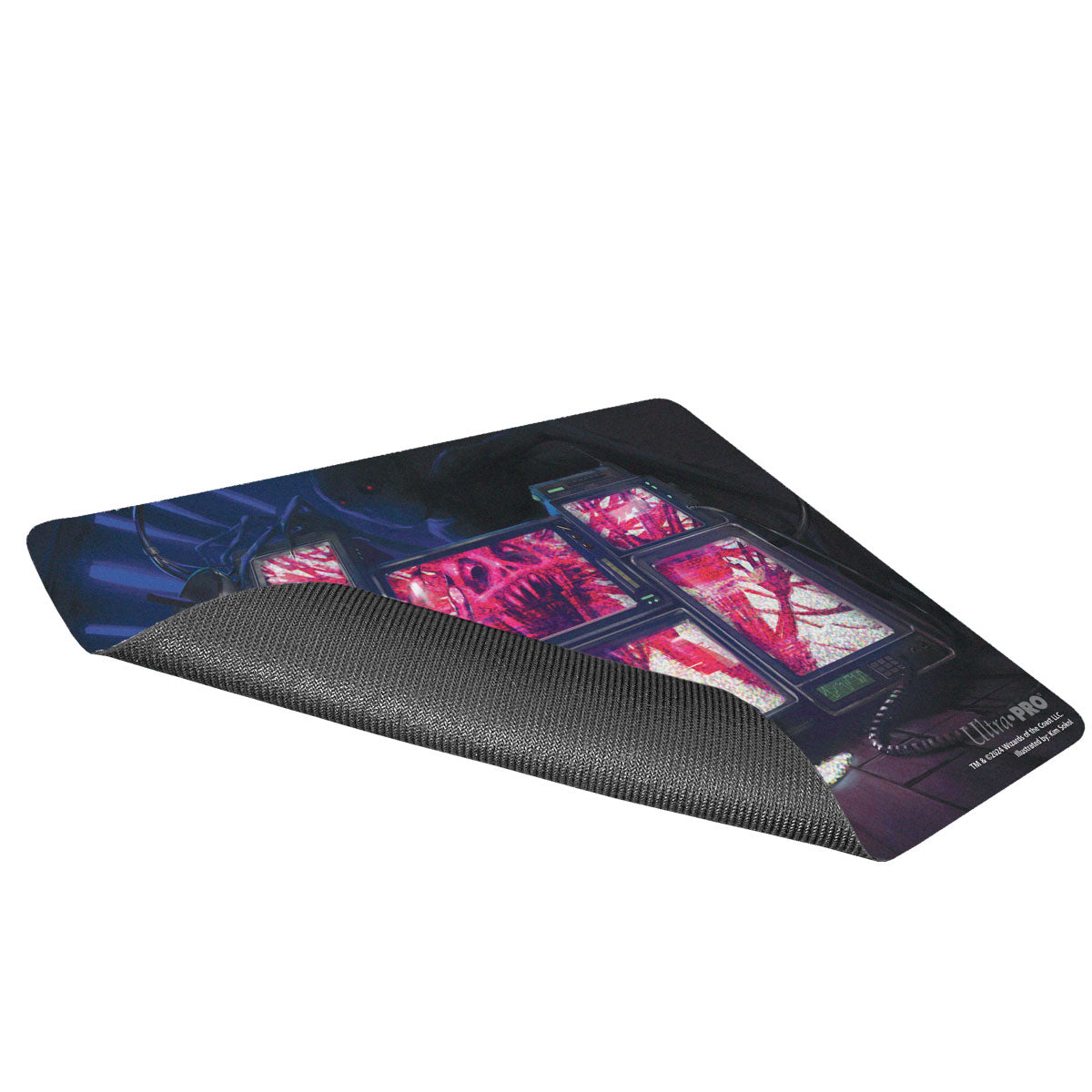 Duskmourn Cursed Recording Mousepad for Magic: The Gathering Back