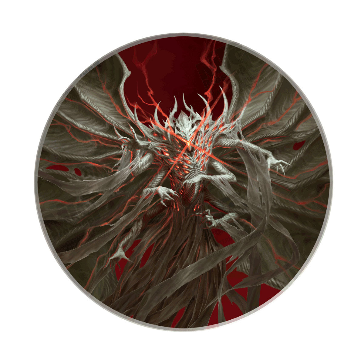 Duskmourn Commander Valgavoth Coaster for Magic: The Gathering