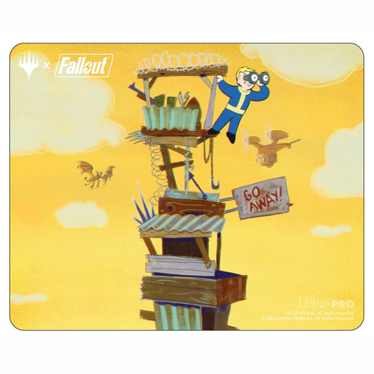 Fallout Command Tower Mousepad for Magic: The Gathering