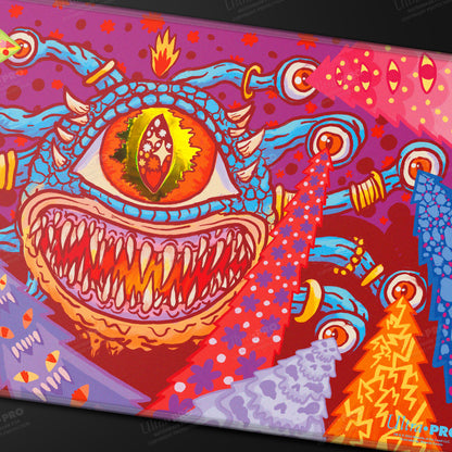 Secret Lair x Dungeons & Dragons Xanathar, Guild Kingpin Stitched Edge Spot Foil Playmat for Dungeons & Dragons