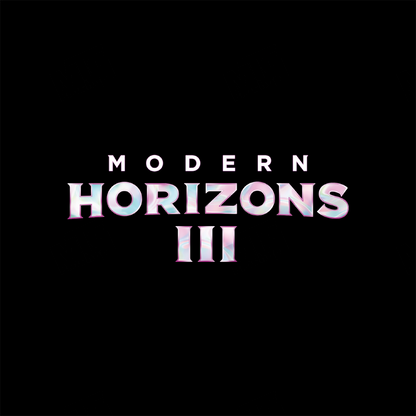 Modern Horizons 3 Set Logo Printed Graphic T-Shirt for Magic: The Gathering Sleeve Logo